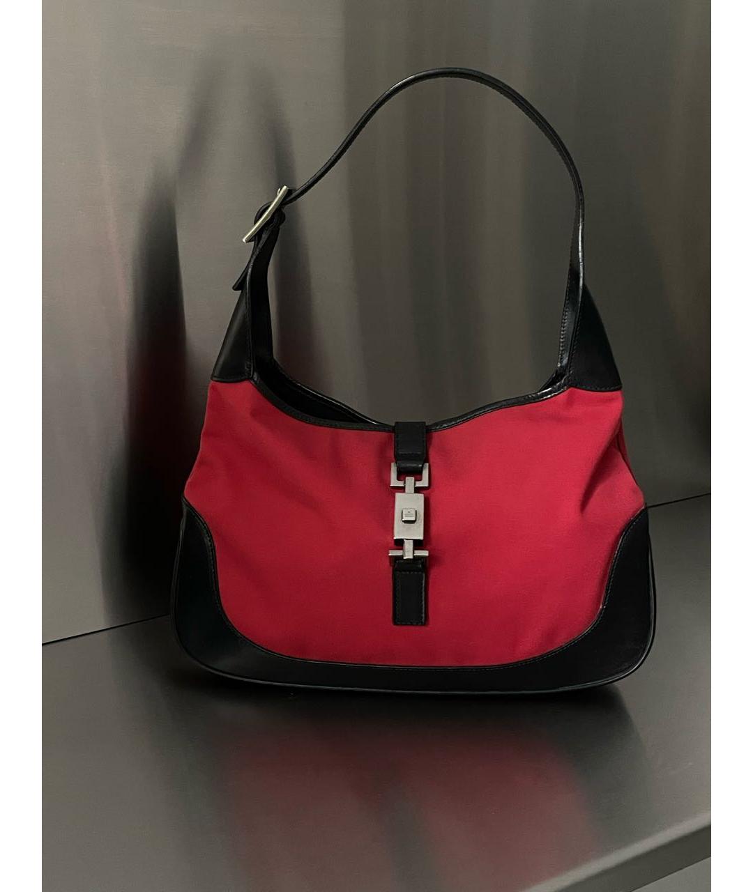 GUCCI Красная сумка с короткими ручками, фото 2