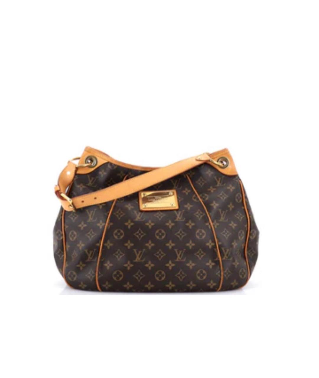 LOUIS VUITTON Коричневая сумка с короткими ручками, фото 9