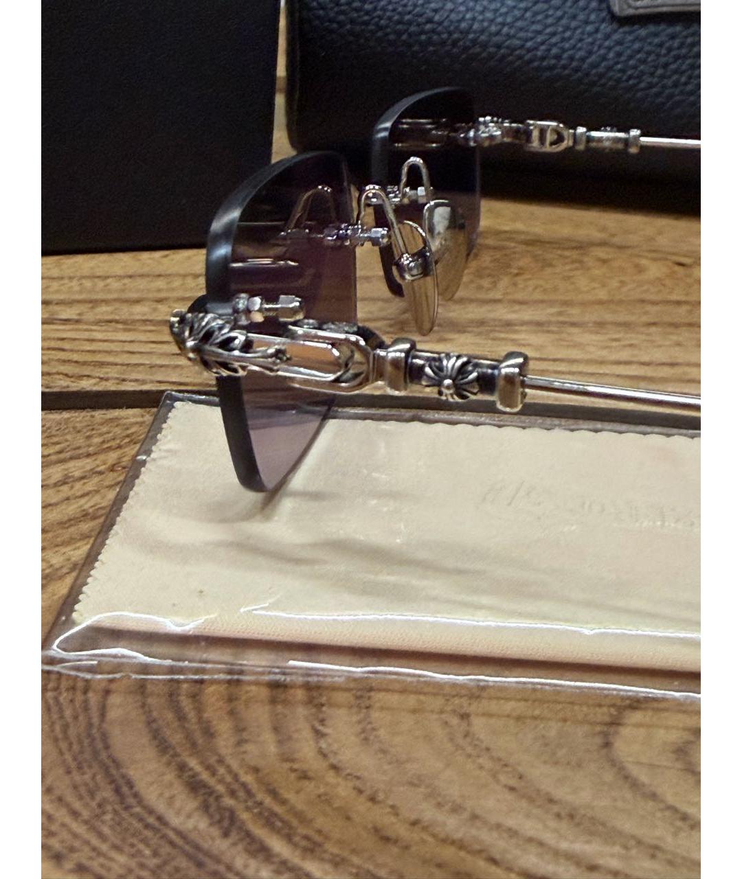 CHROME HEARTS Фиолетовые солнцезащитные очки, фото 3