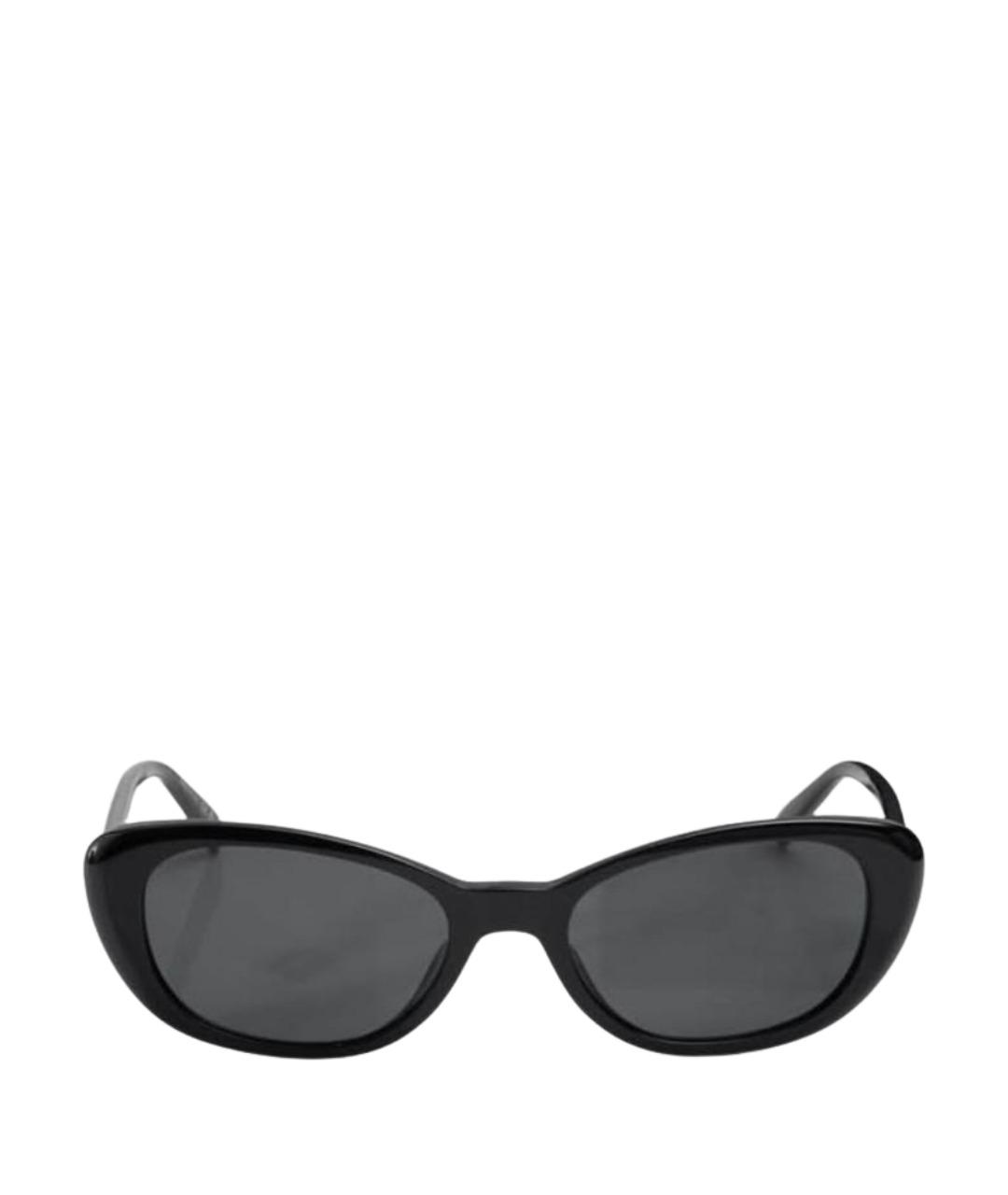 SAINT LAURENT Черные пластиковые солнцезащитные очки, фото 1