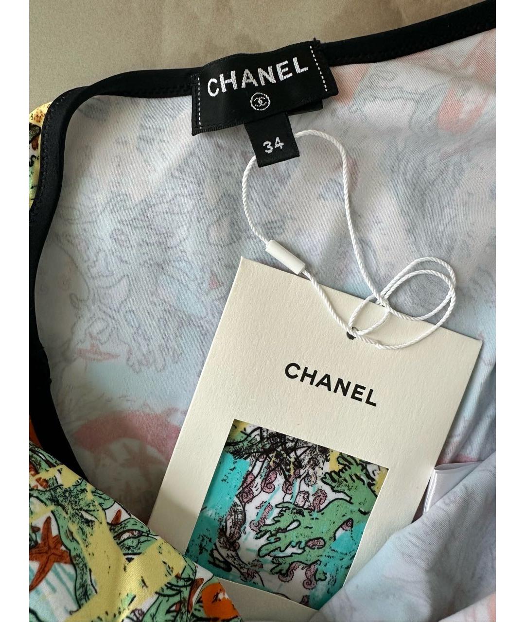 CHANEL Мульти полиамидовый купальник, фото 4