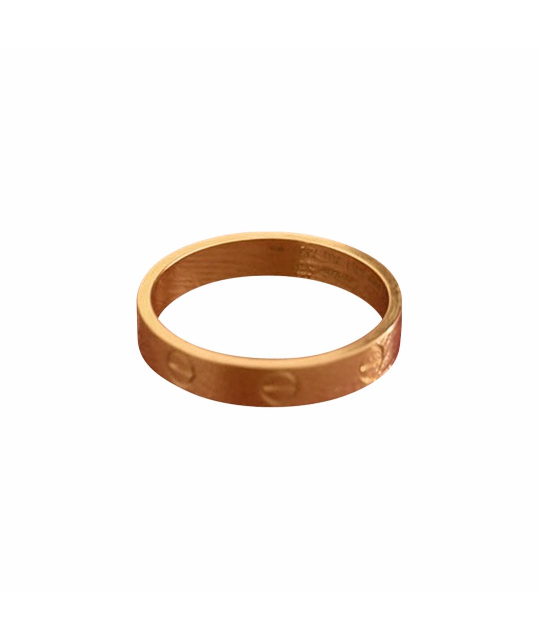 CARTIER Желтое кольцо из желтого золота, фото 1