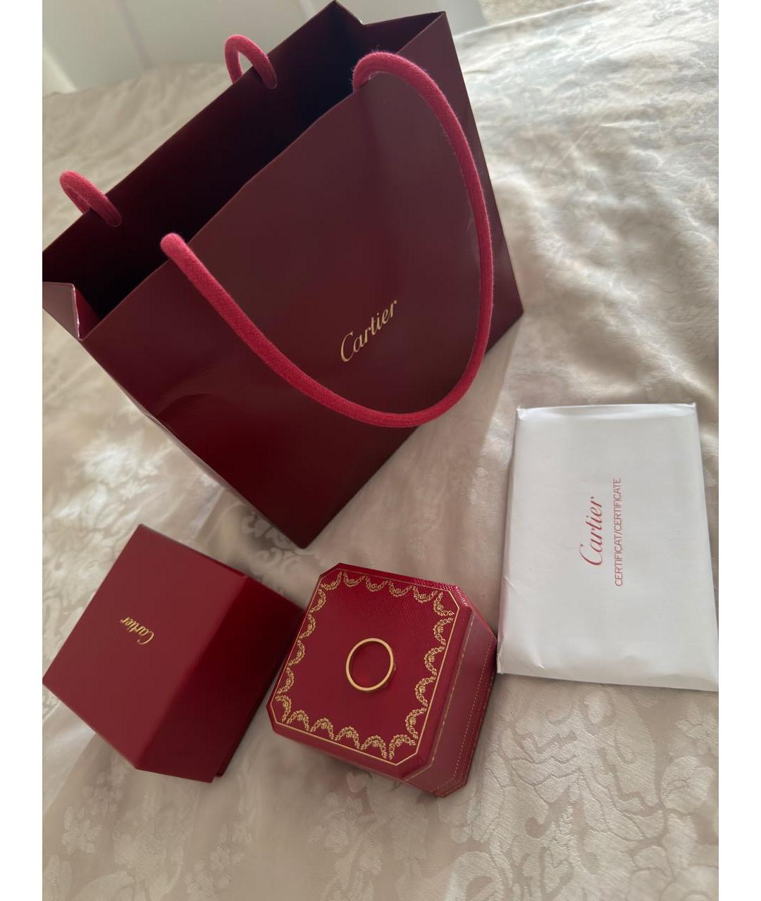 CARTIER Желтое кольцо из желтого золота, фото 3