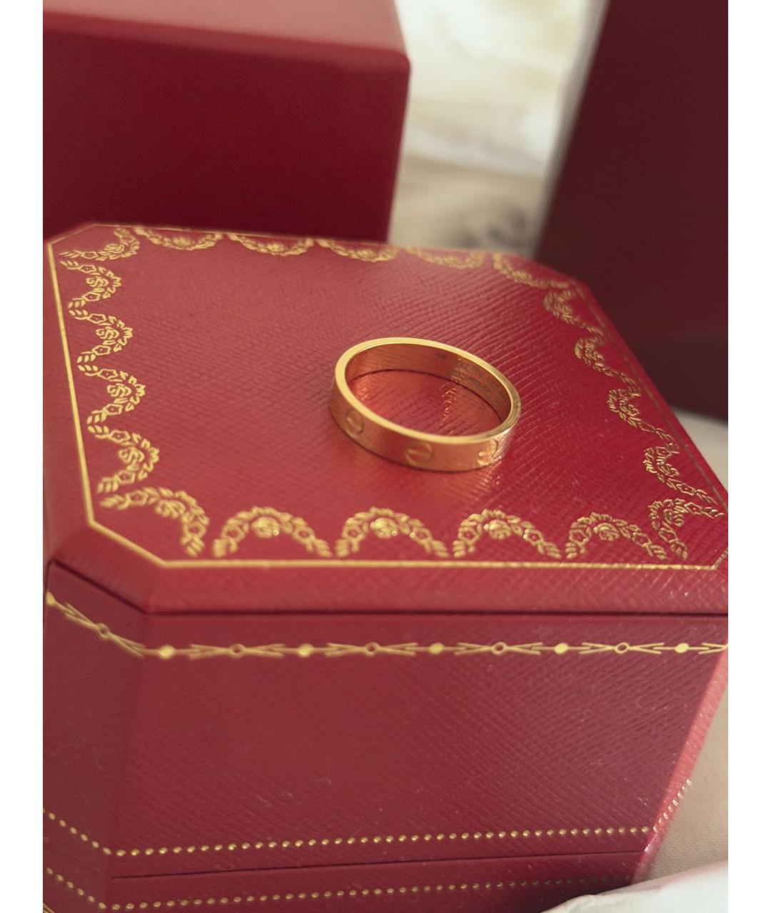CARTIER Желтое кольцо из желтого золота, фото 4