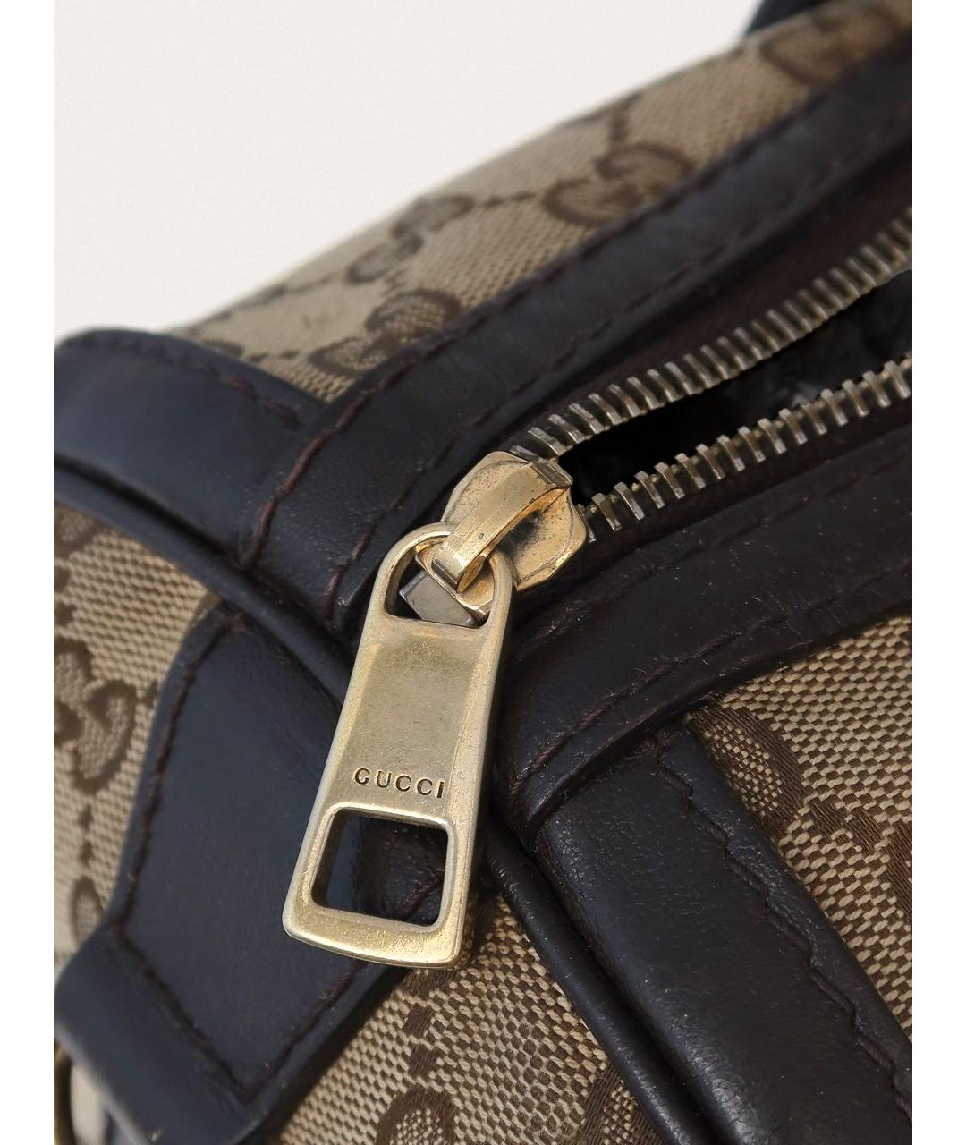 GUCCI Коричневая сумка с короткими ручками, фото 6