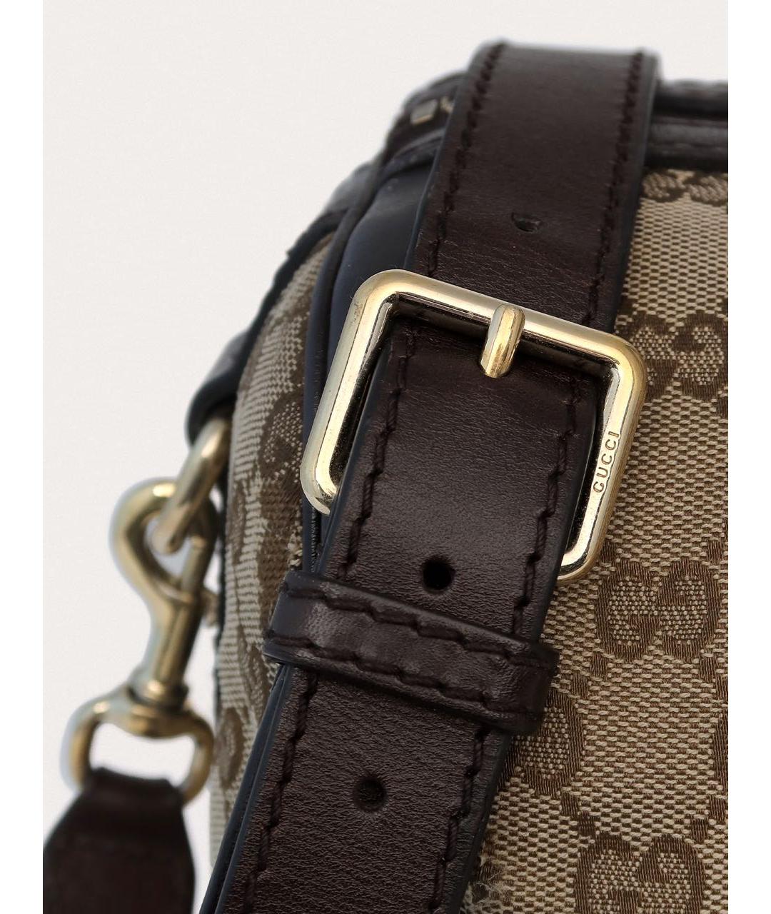 GUCCI Коричневая сумка с короткими ручками, фото 8