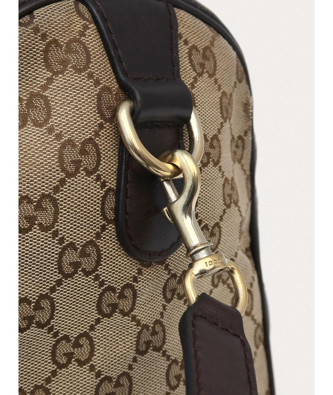 GUCCI Коричневая сумка с короткими ручками, фото 7
