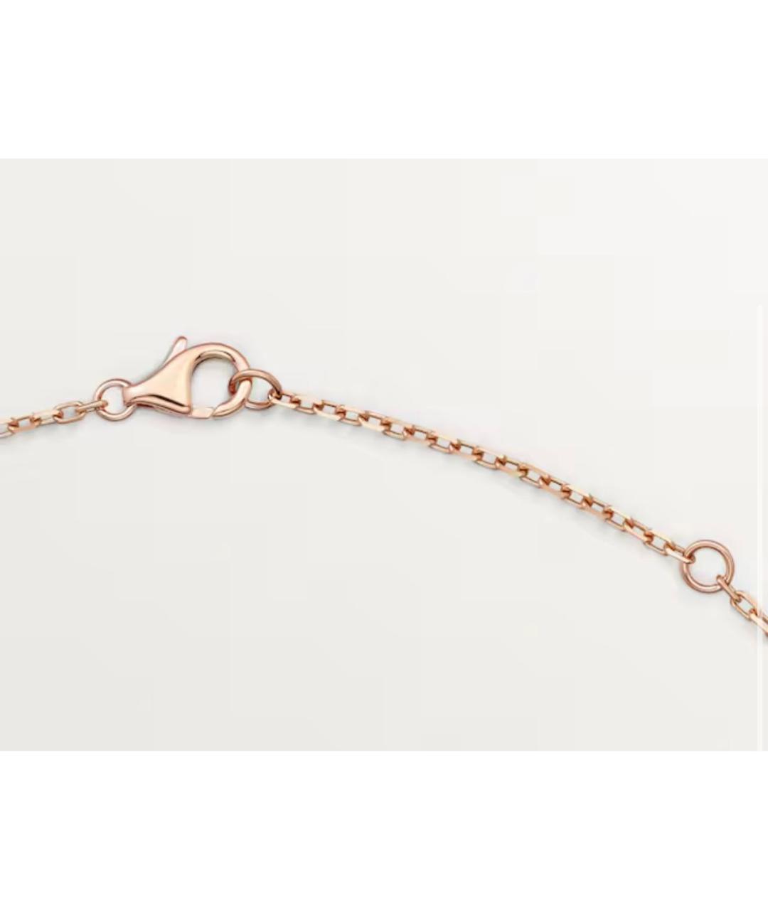 CARTIER Золотое колье из розового золота, фото 4