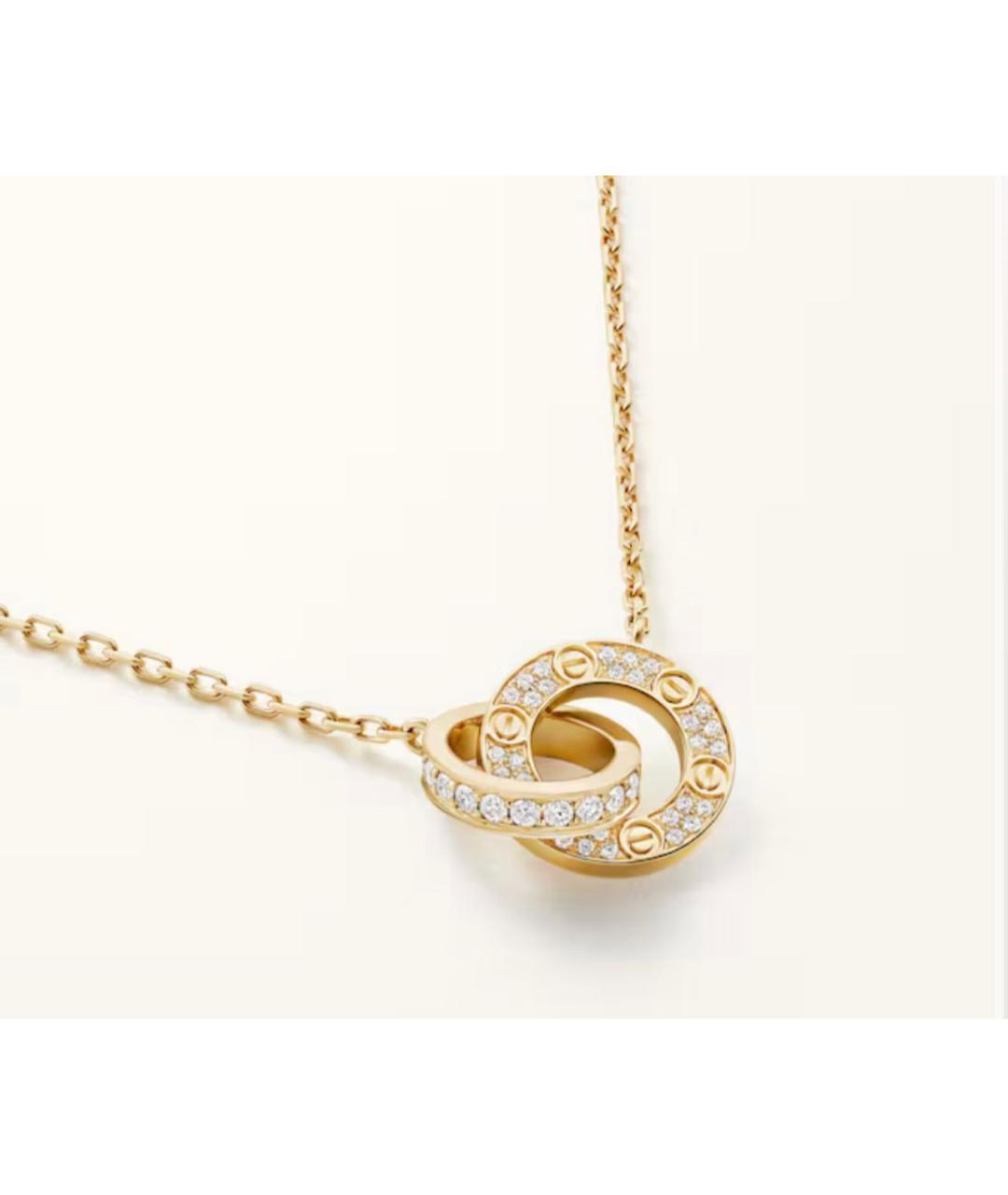 CARTIER Золотое колье из желтого золота, фото 4