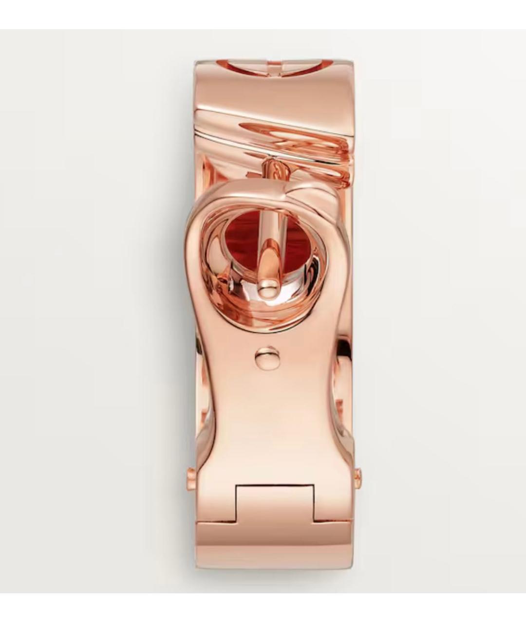 CARTIER Золотые серьги из розового золота, фото 4