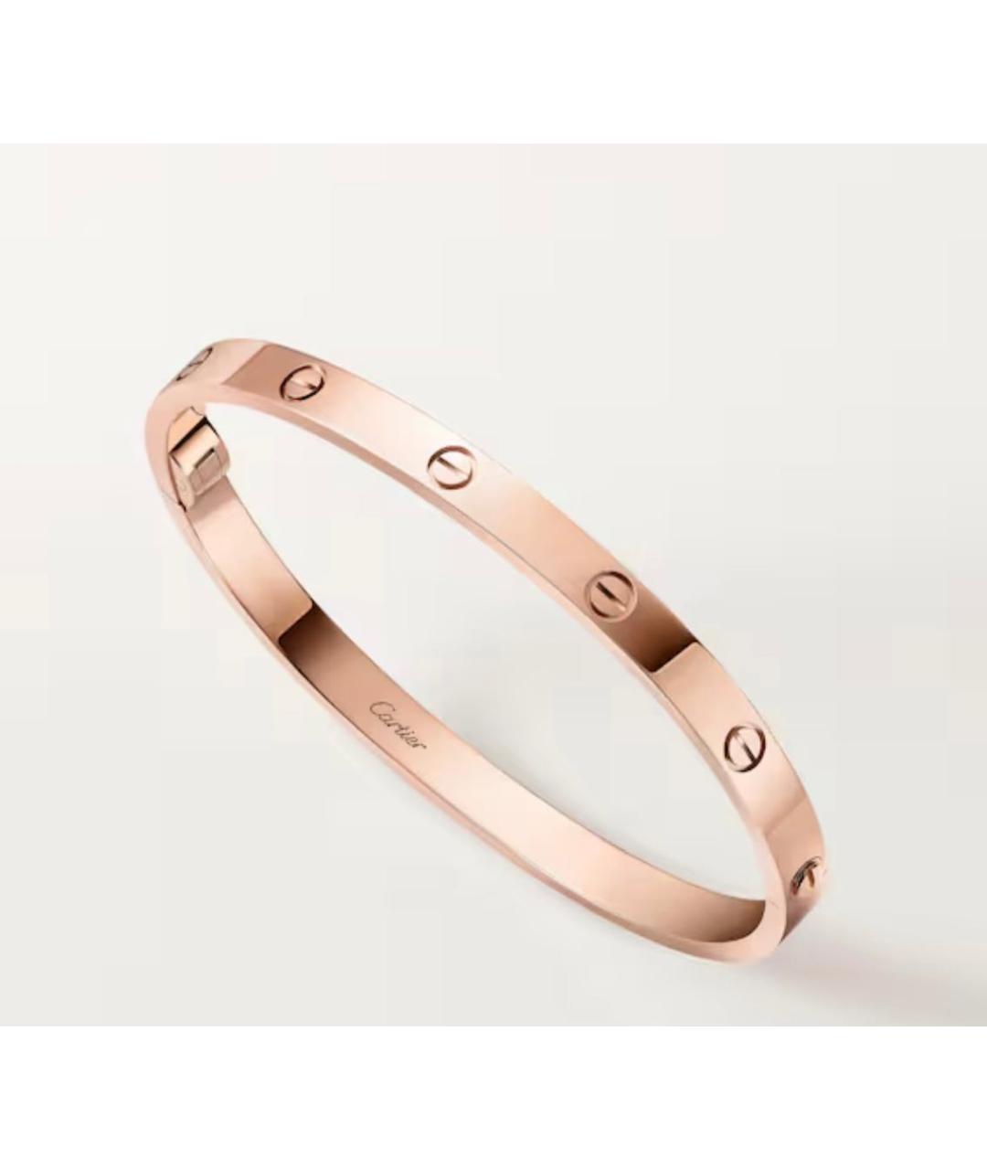CARTIER Золотой браслет из розового золота, фото 2