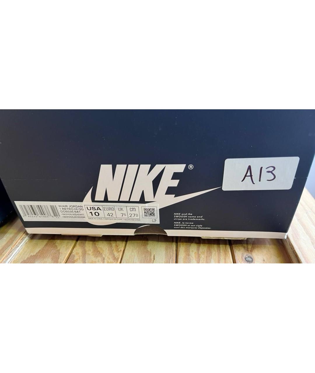 NIKE Белые высокие кроссовки / кеды, фото 6