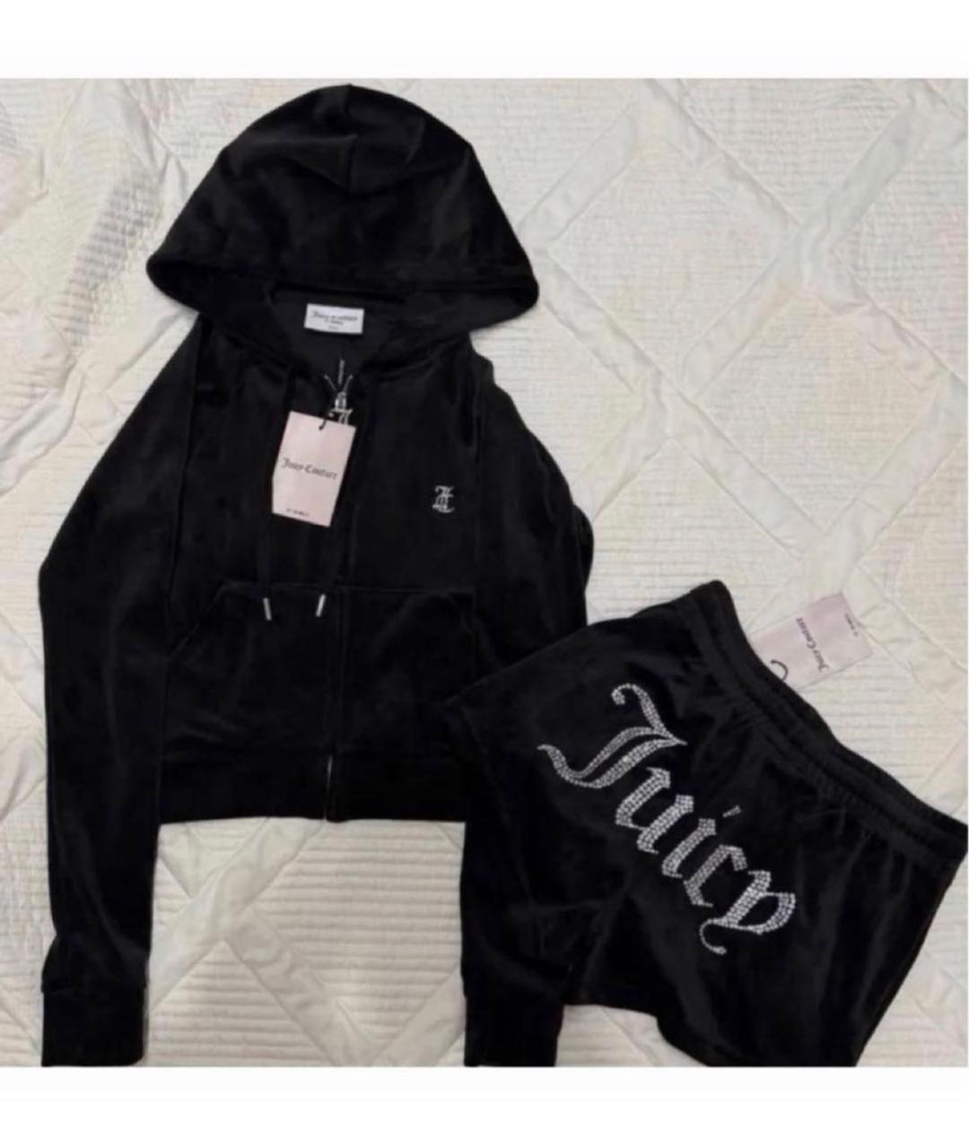 JUICY COUTURE Черный полиэстеровый костюм с брюками, фото 8
