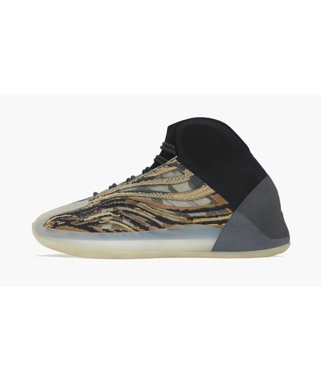 ADIDAS YEEZY Черные высокие кроссовки / кеды, фото 7
