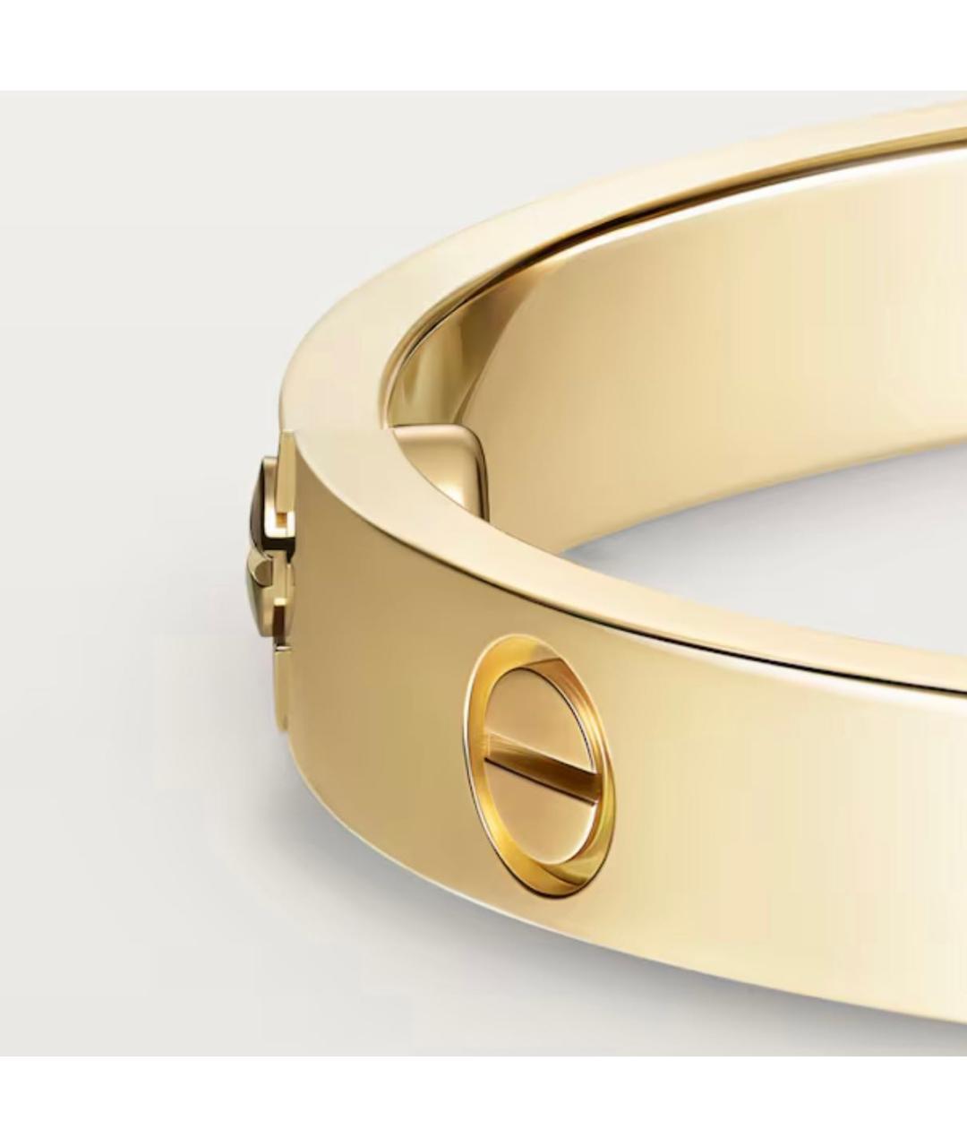 CARTIER Золотой браслет из желтого золота, фото 5