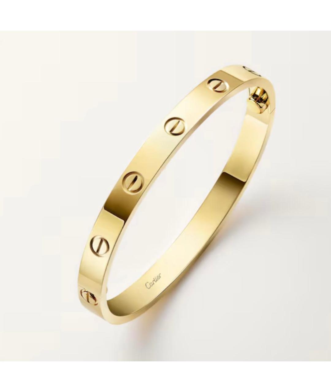 CARTIER Золотой браслет из желтого золота, фото 2