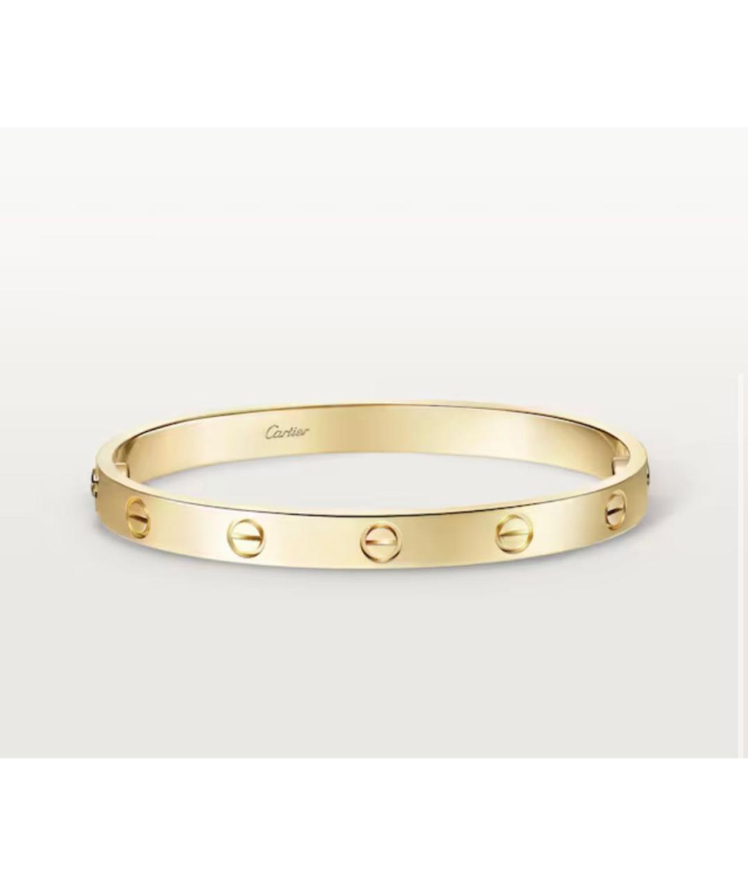 CARTIER Золотой браслет из желтого золота, фото 6