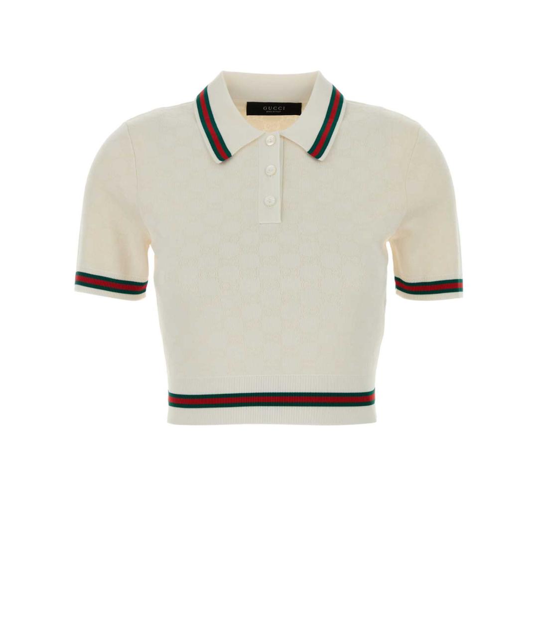 GUCCI Бежевый хлопковый джемпер / свитер, фото 1