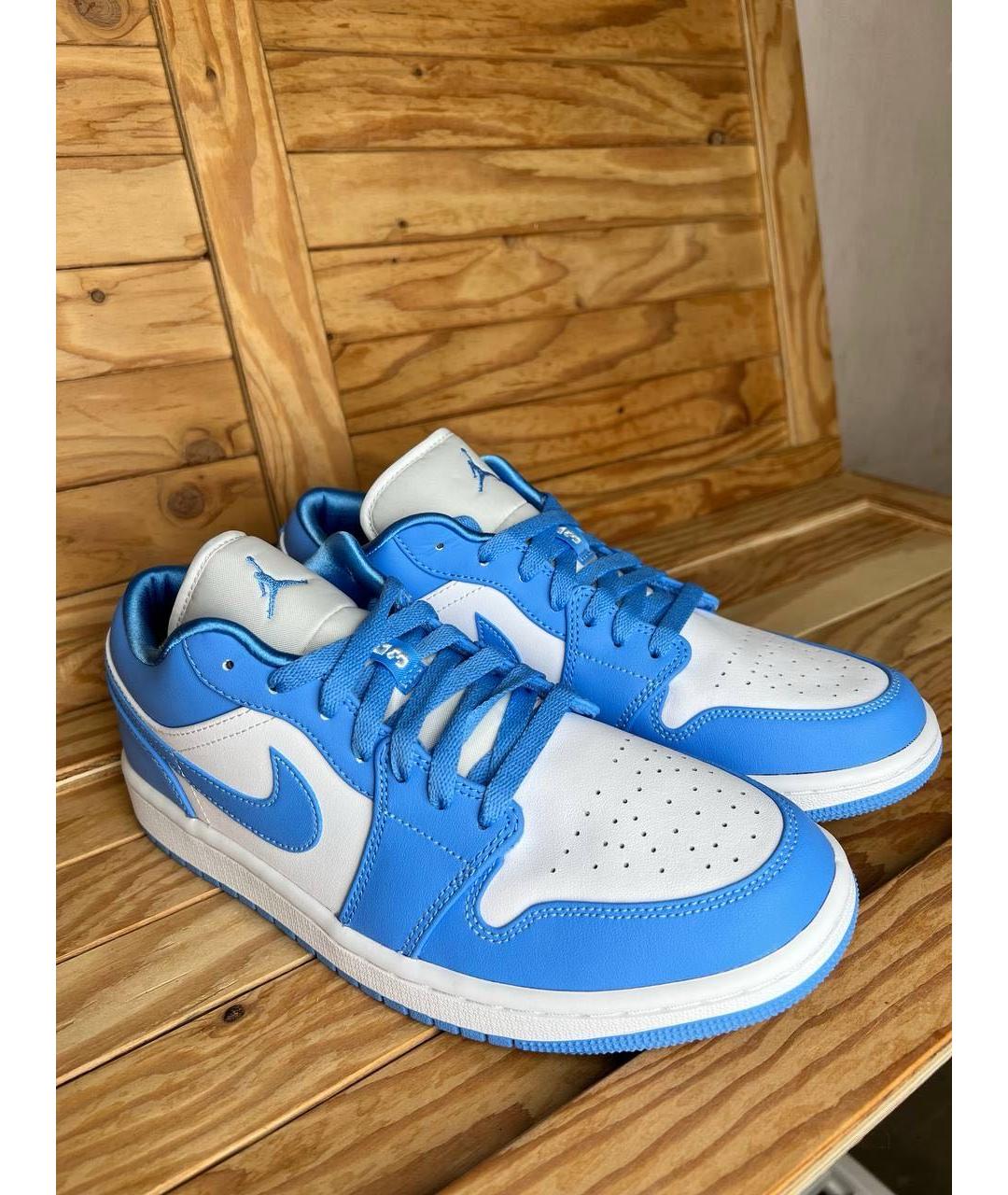 NIKE Белые кожаные низкие кроссовки / кеды, фото 2