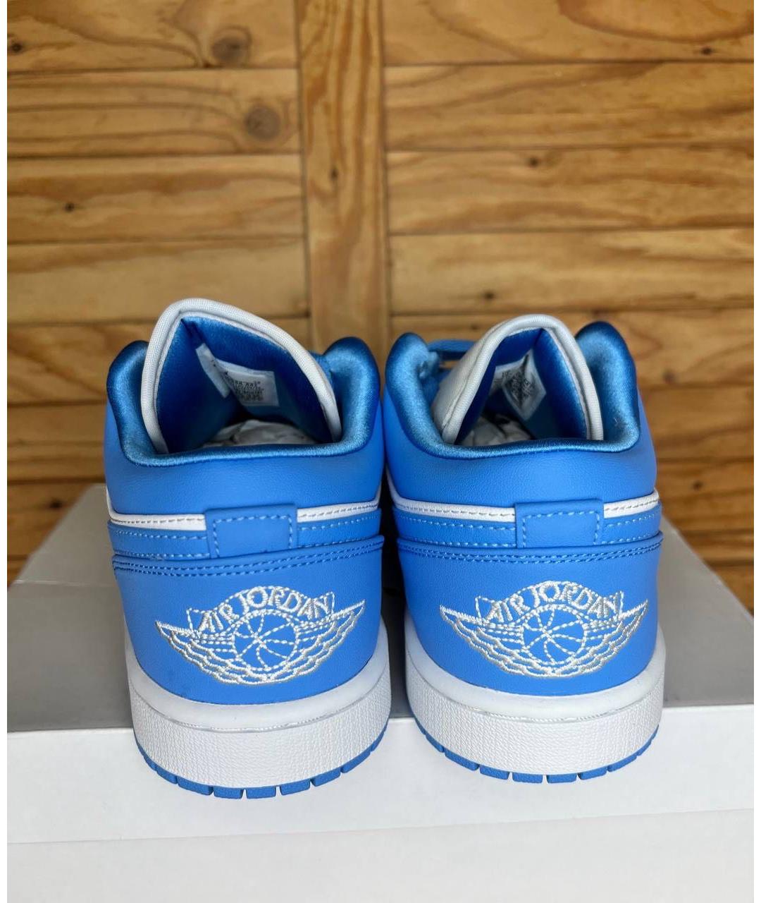 NIKE Белые кожаные кроссовки, фото 4