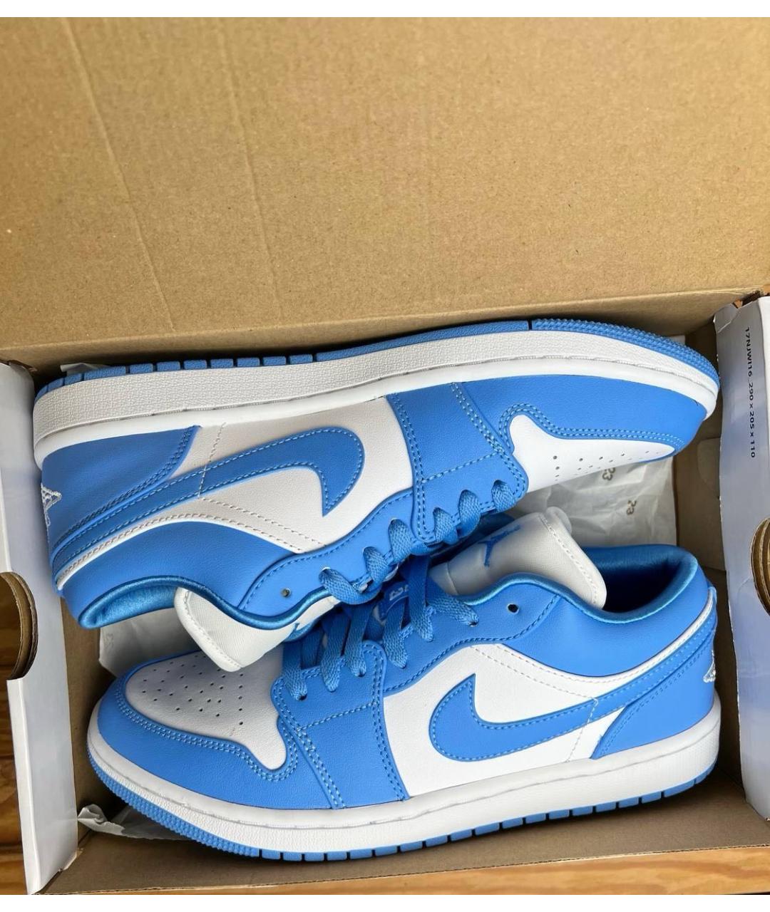 NIKE Белые кожаные кроссовки, фото 5