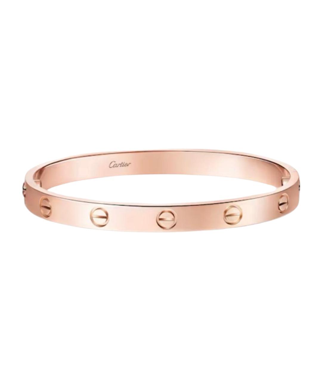 CARTIER Золотой браслет из розового золота, фото 1