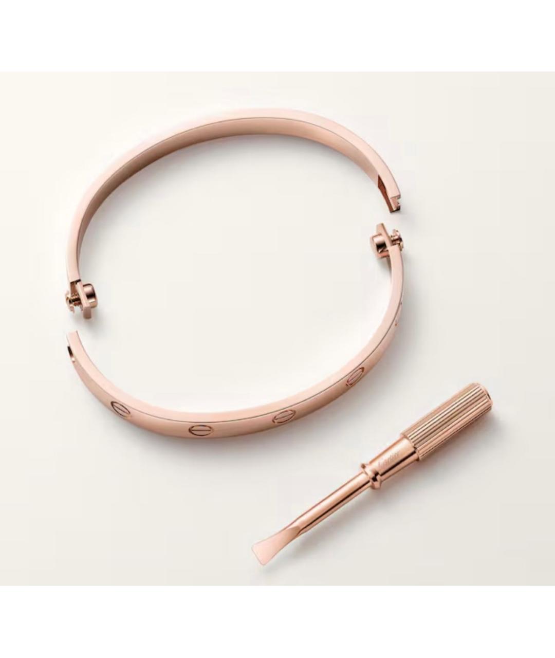 CARTIER Золотой браслет из розового золота, фото 4