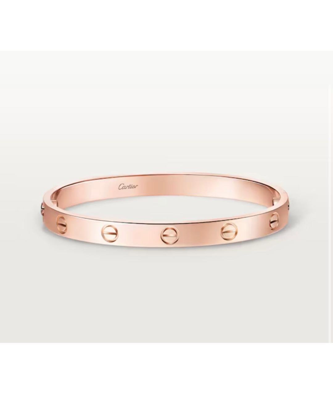 CARTIER Золотой браслет из розового золота, фото 6