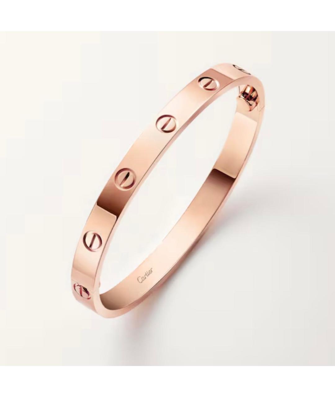 CARTIER Золотой браслет из розового золота, фото 2