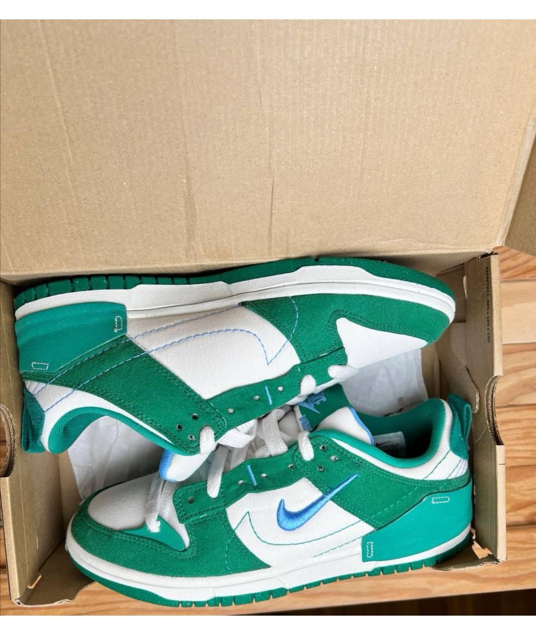 NIKE Белые низкие кроссовки / кеды, фото 5