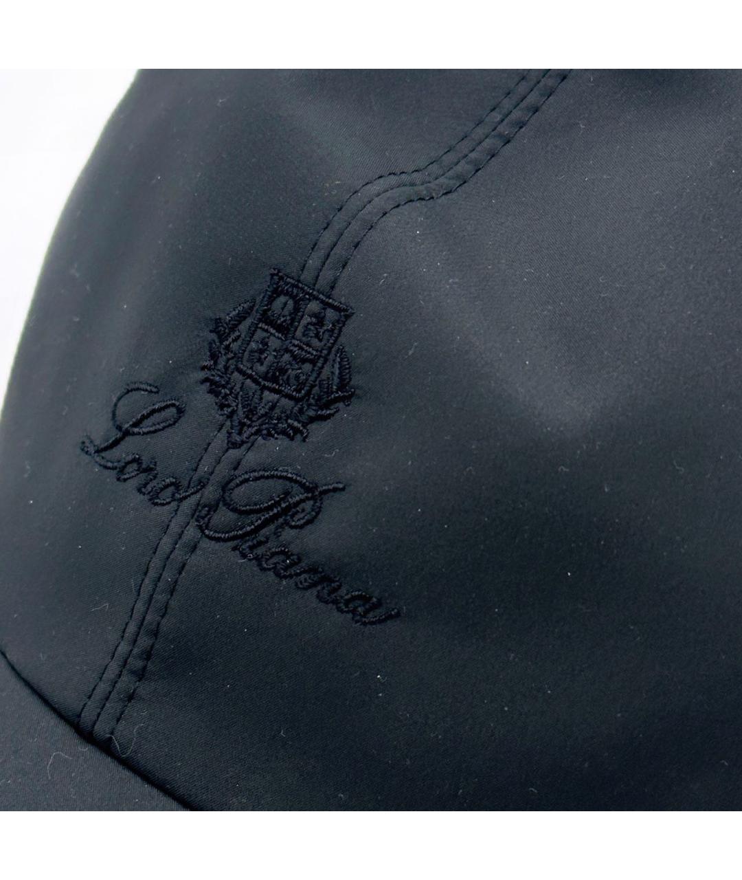 LORO PIANA Черная кепка/бейсболка, фото 4