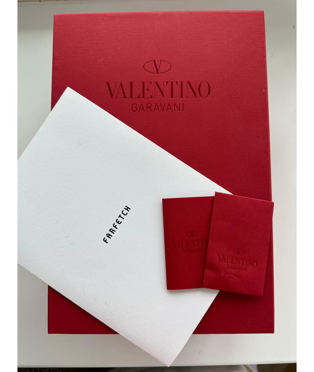 VALENTINO Белые кожаные кеды, фото 7