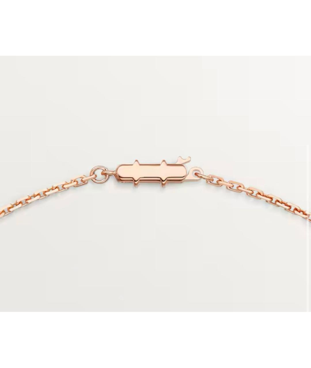 CARTIER Золотое колье из розового золота, фото 3