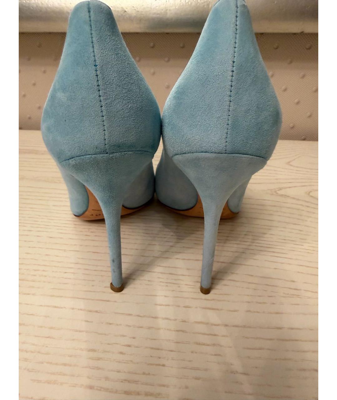 CHRISTIAN DIOR Бирюзовые туфли, фото 5