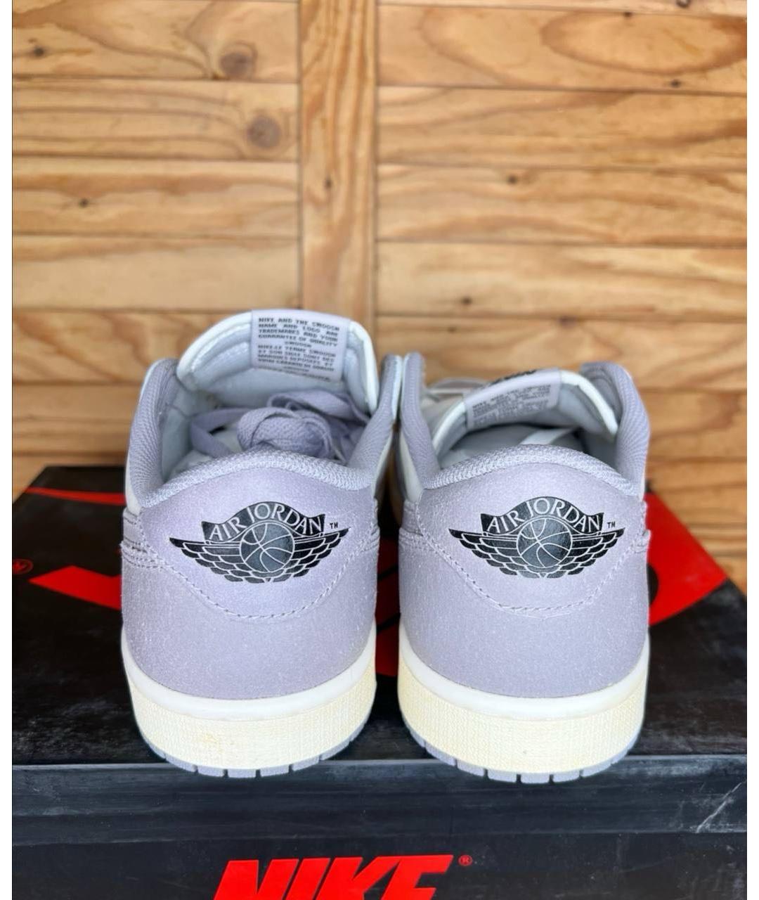 NIKE Белые кожаные кроссовки, фото 3