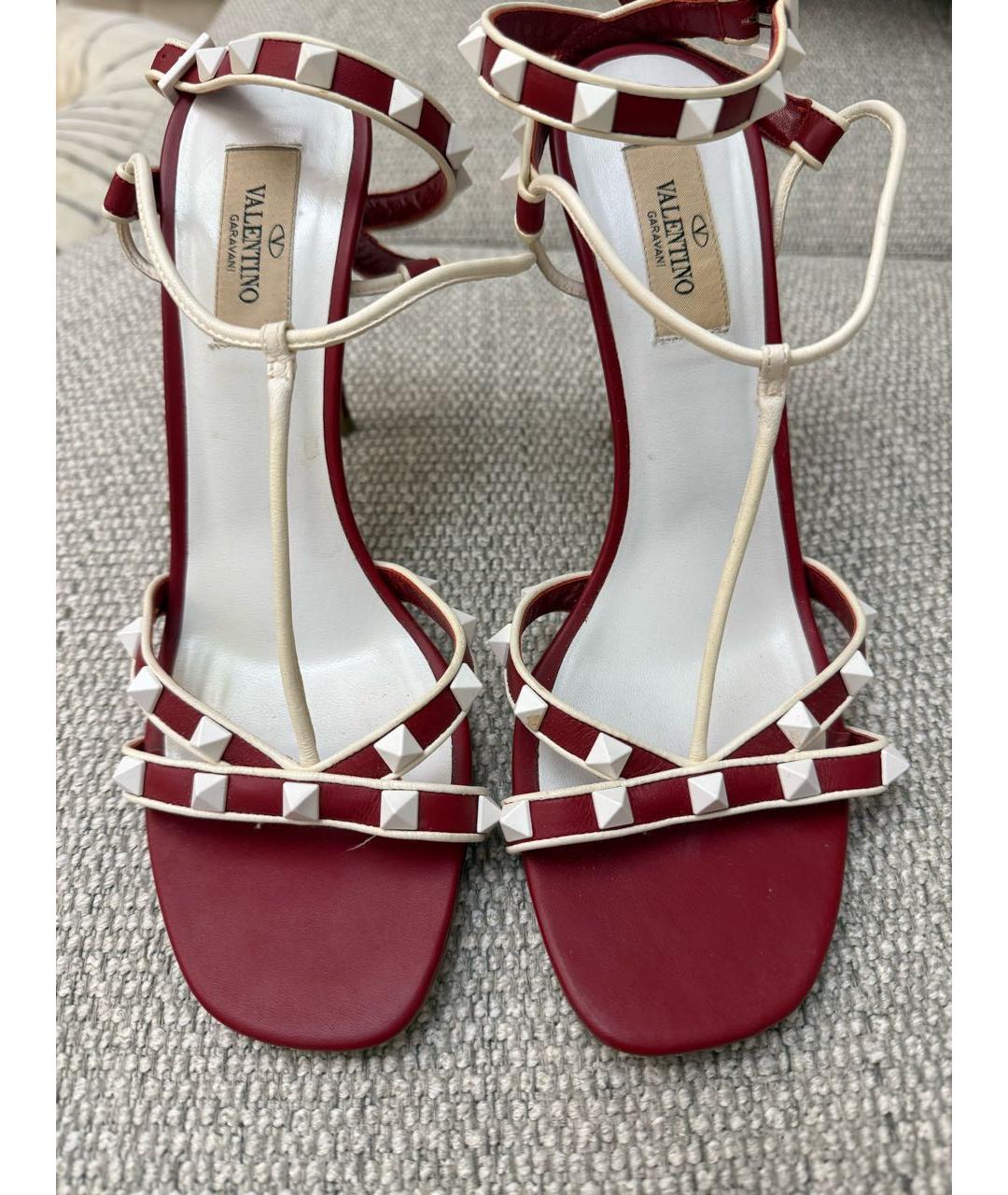 VALENTINO Кожаные босоножки, фото 2