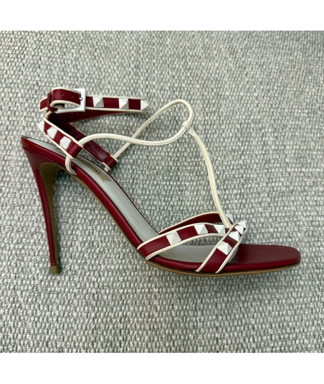 VALENTINO Кожаные босоножки, фото 9