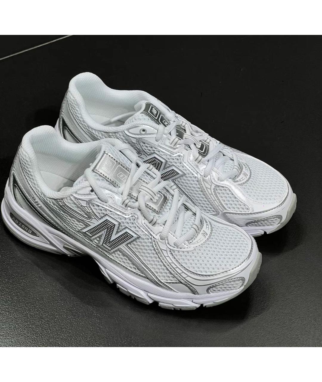 NEW BALANCE Серебряные кроссовки, фото 8