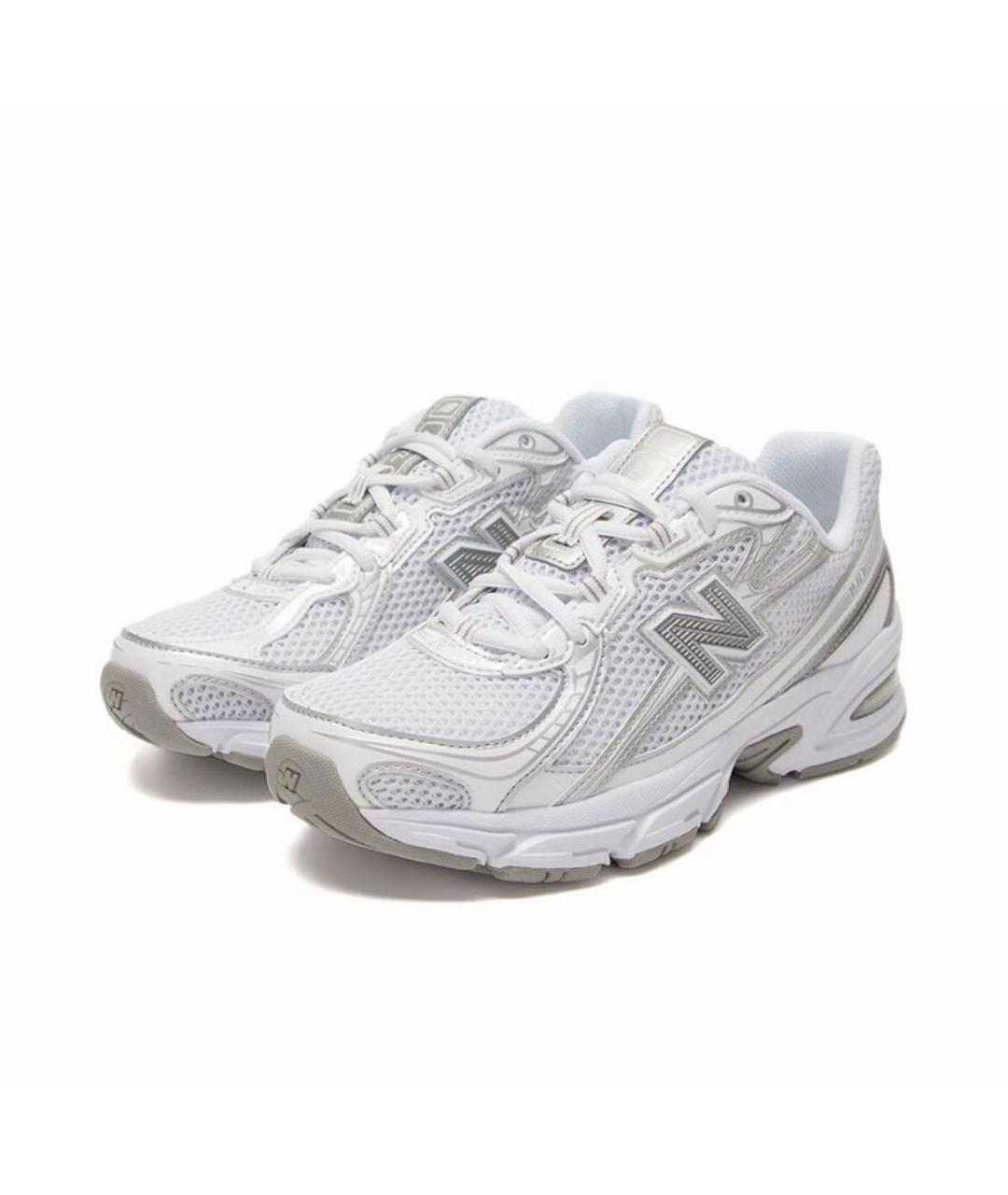 NEW BALANCE Серебряные кроссовки, фото 2
