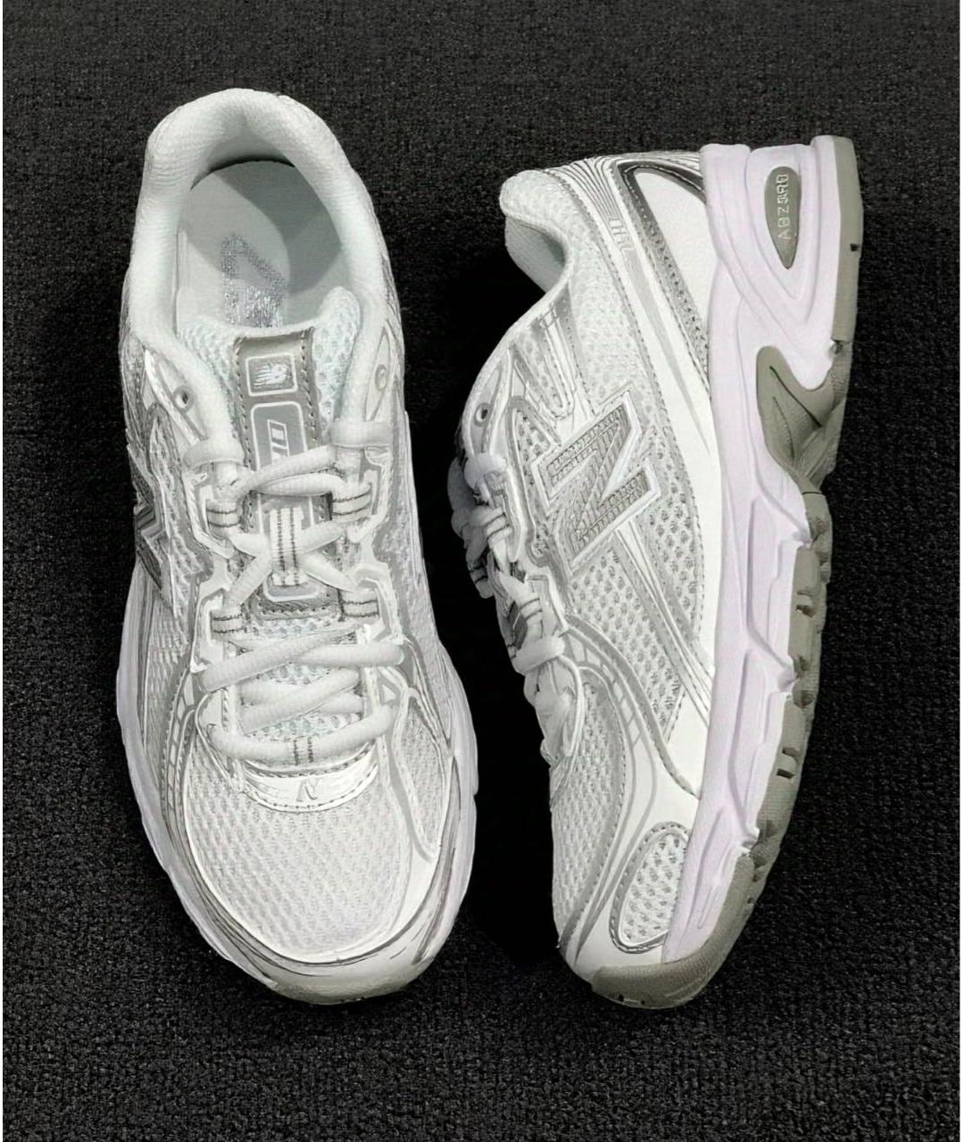 NEW BALANCE Серебряные кроссовки, фото 6