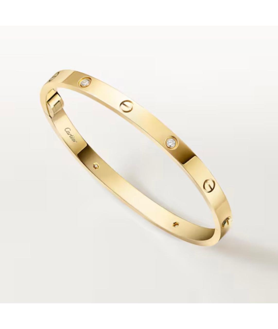 CARTIER Золотой браслет из желтого золота, фото 2