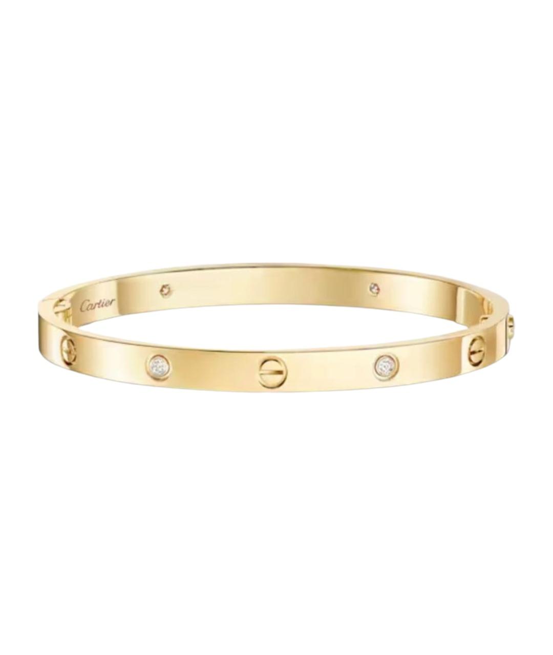 CARTIER Золотой браслет из желтого золота, фото 1