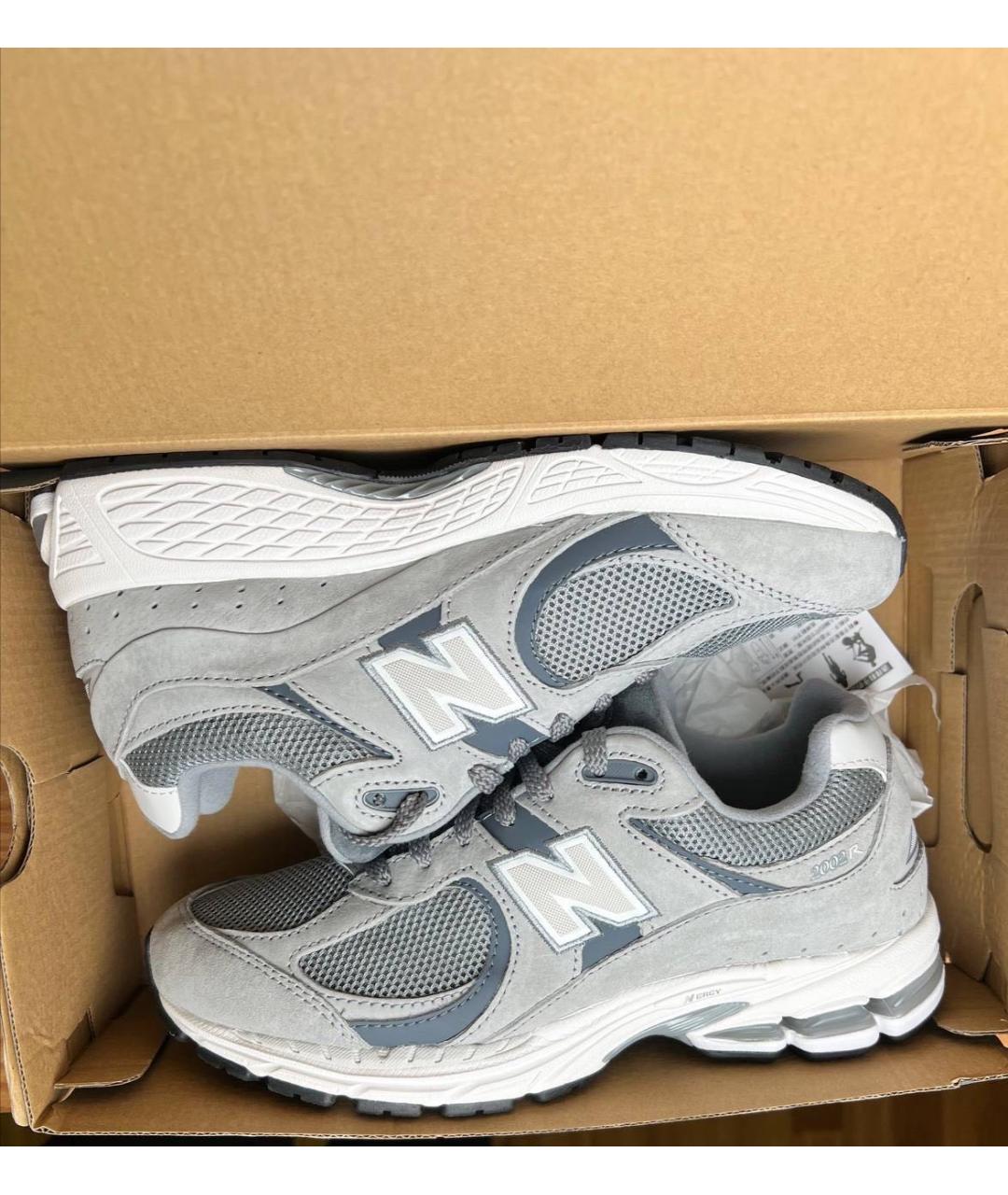 NEW BALANCE Серые низкие кроссовки / кеды, фото 5
