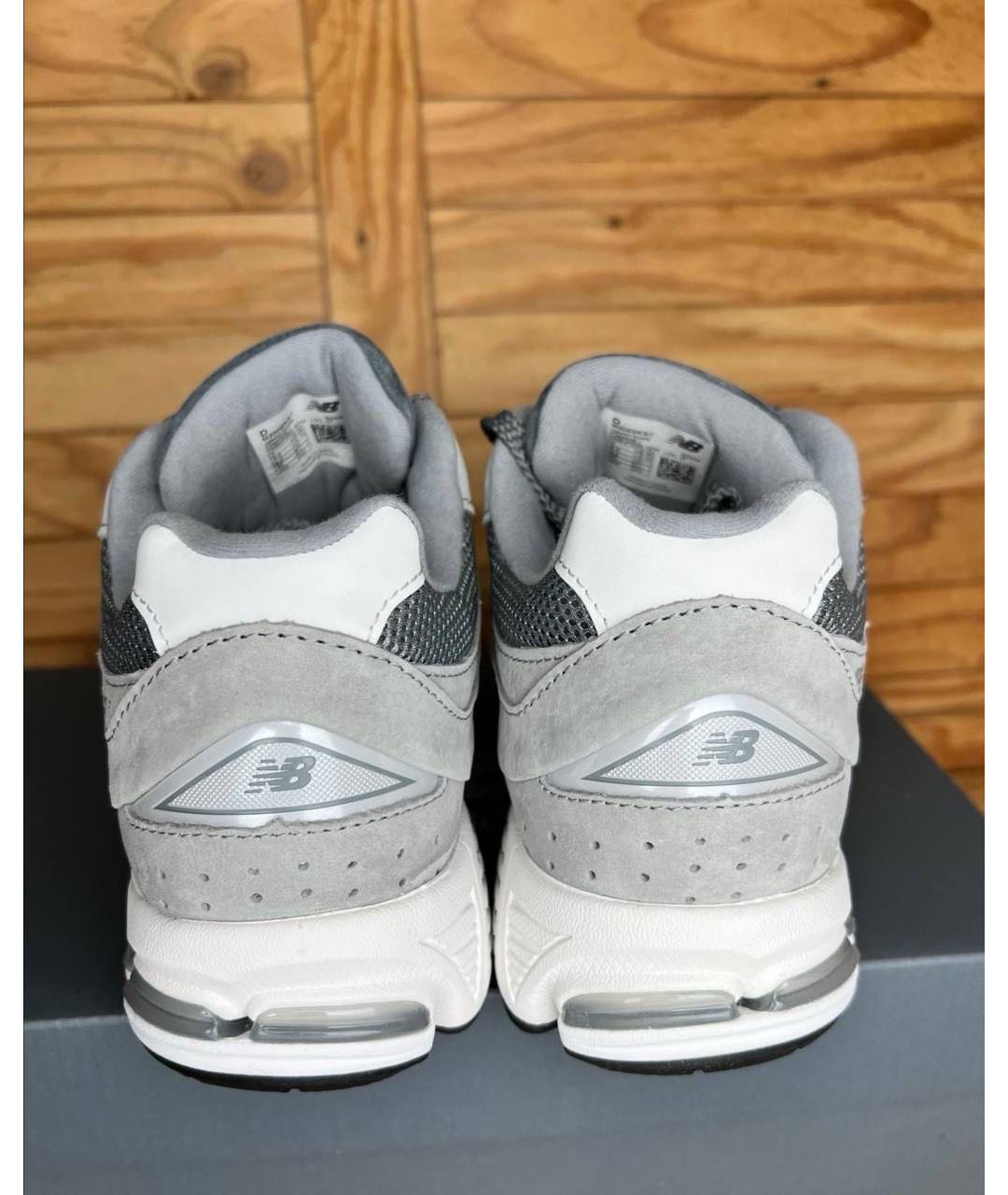 NEW BALANCE Серые низкие кроссовки / кеды, фото 4