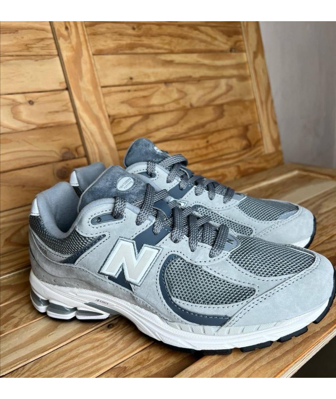 NEW BALANCE Серые низкие кроссовки / кеды, фото 2