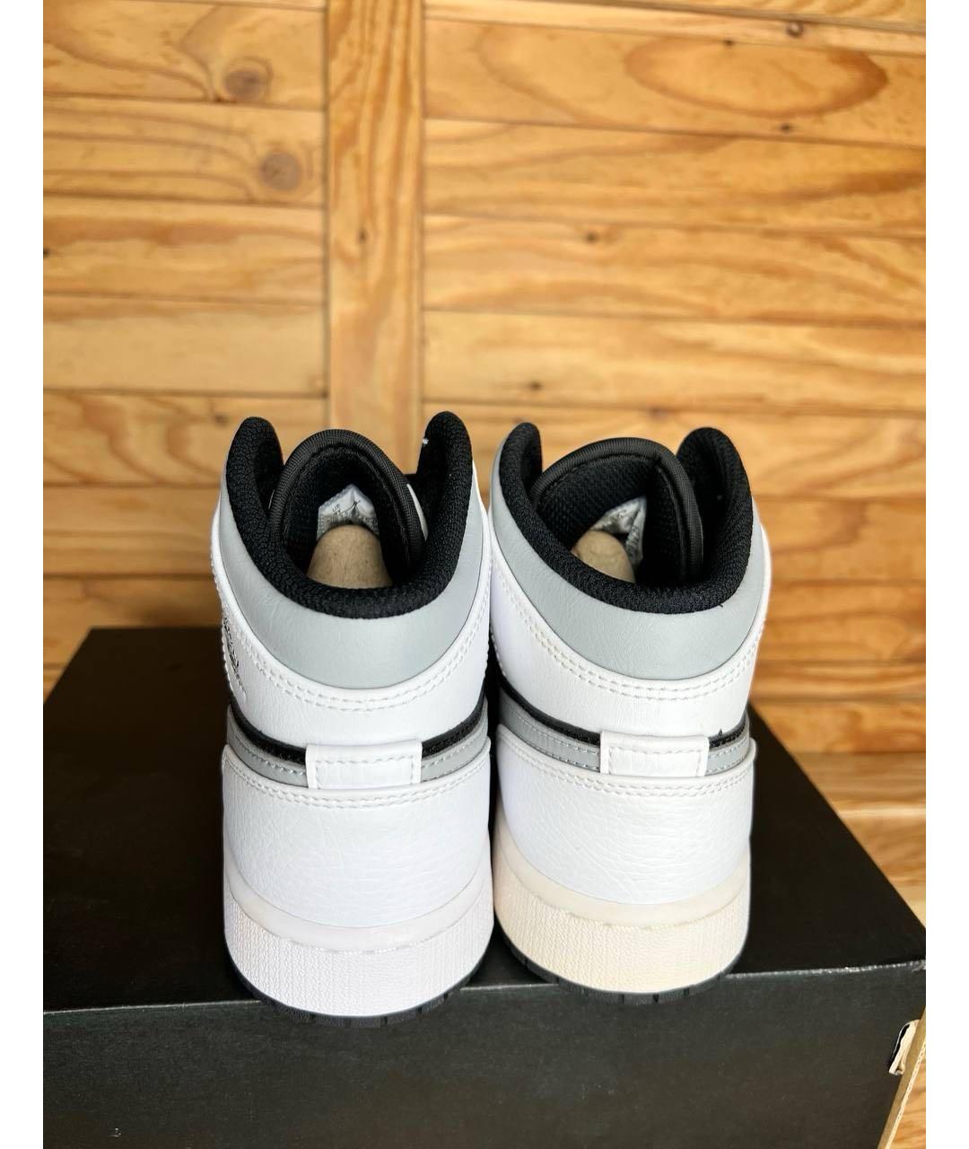 NIKE Серые высокие кроссовки / кеды, фото 4