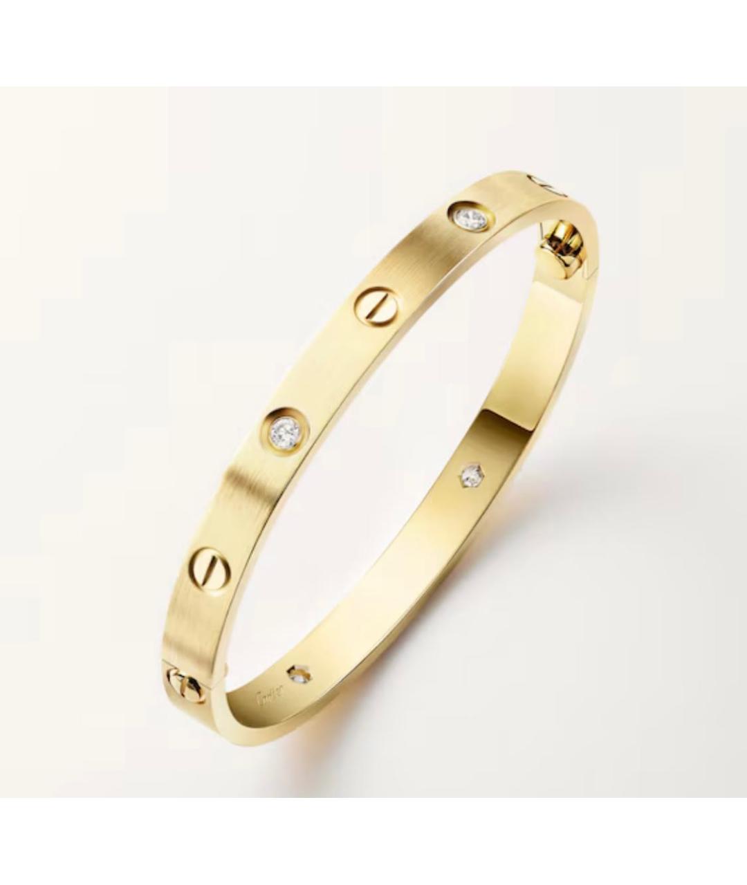 CARTIER Золотой браслет из желтого золота, фото 2