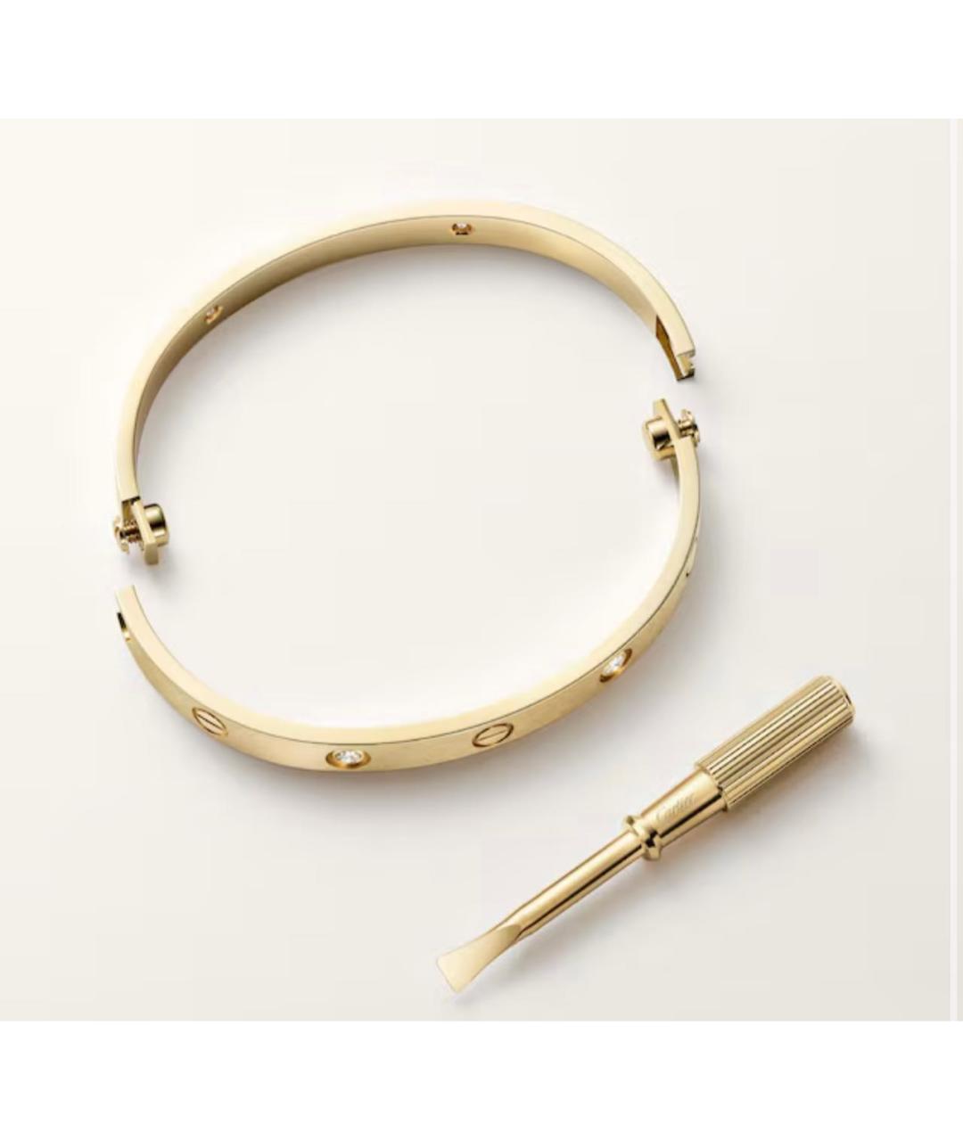 CARTIER Золотой браслет из желтого золота, фото 5
