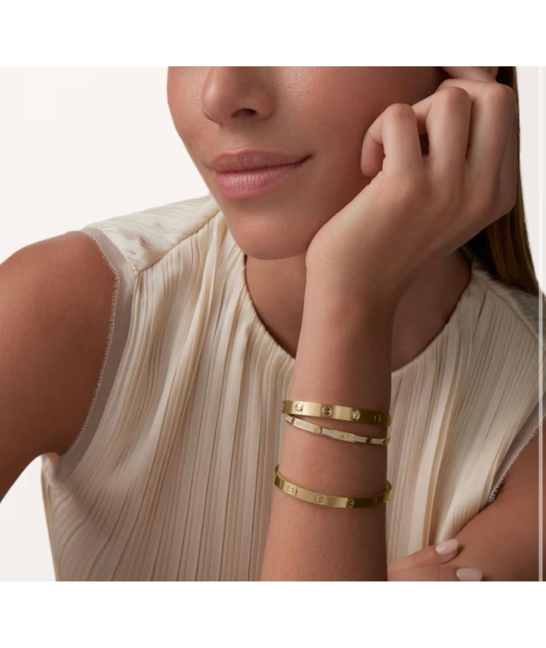 CARTIER Золотой браслет из желтого золота, фото 3