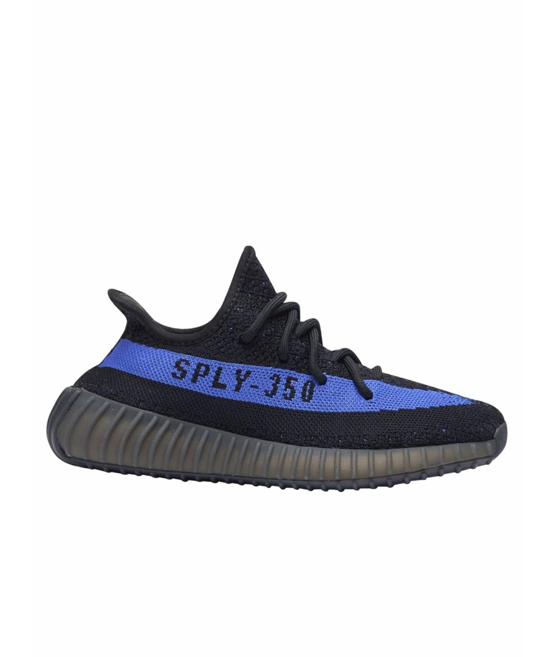 ADIDAS YEEZY Темно-синие кеды, фото 1
